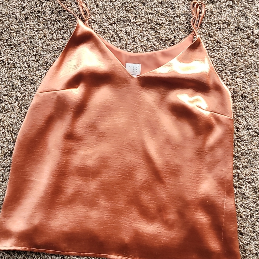 Andeawy silk/satin Tank